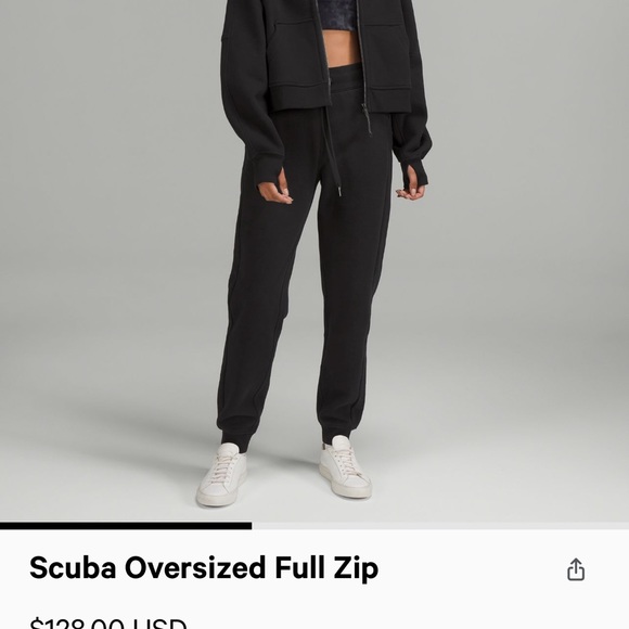 Lululemon Oversized Scuba Full Zip - Picture 7 of 8